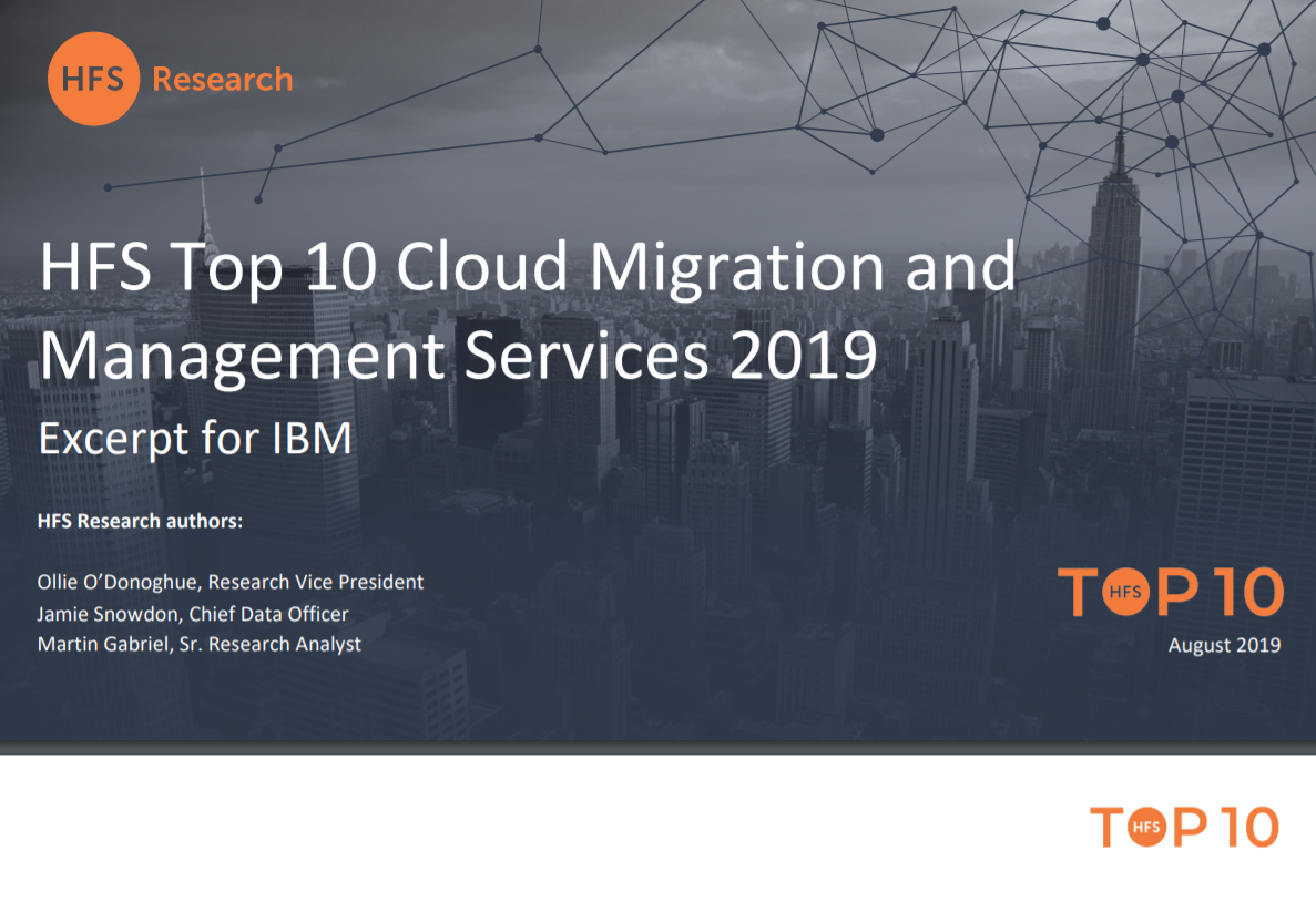 Top 10 des Migration Cloud et des Services de gestion 2019