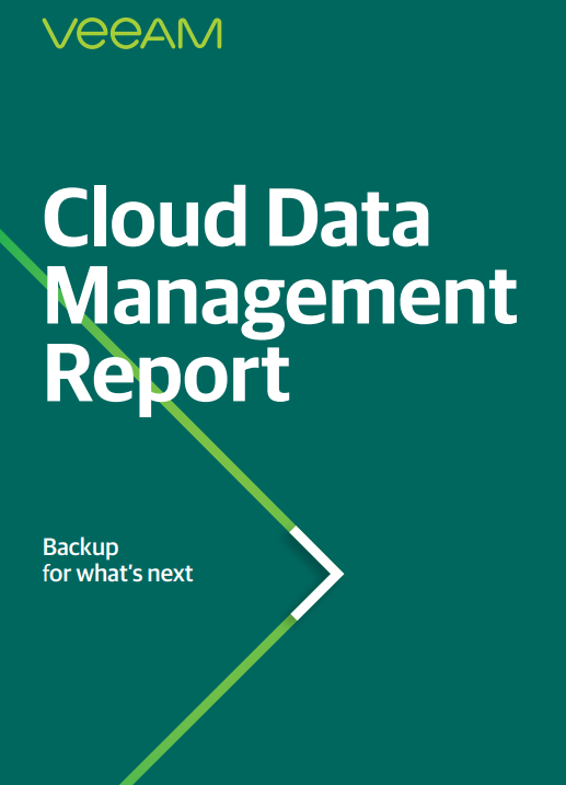 Rapport Veeam 2019 sur la gestion des données dans le Cloud
