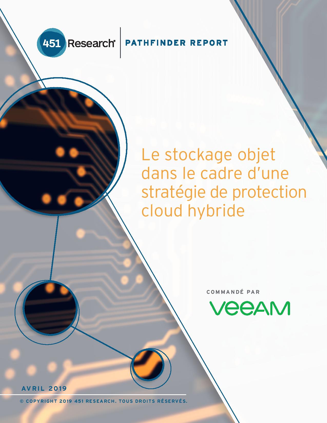 Le stockage objet dans le cadre de votre stratégie de protection cloud hybride