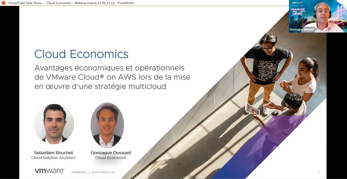 Cloud Economics : avantages économiques et opérationnels de VMware on AWS