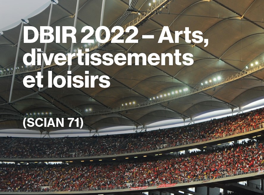 DBIR 2022 – Arts, divertissements et loisirs