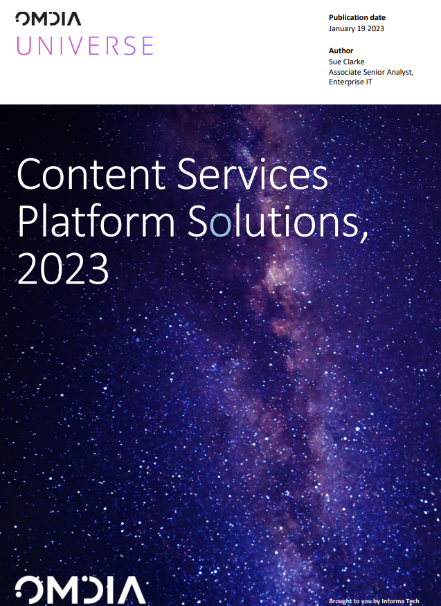Solutions de plates-formes de services de contenu, 2023